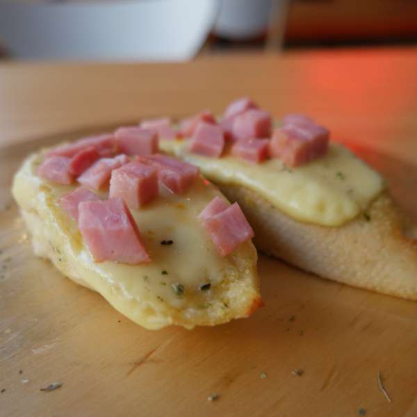 Pão de Alho com Bacon